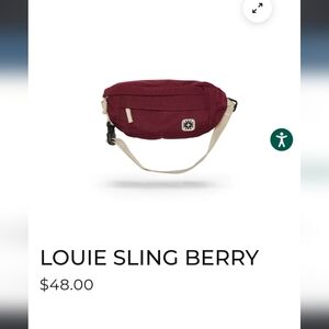 Louie Sling Bag in Berry - New WithOUT Tags